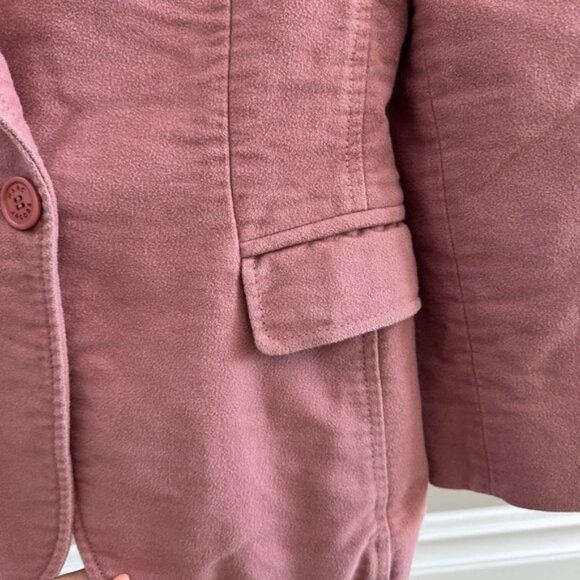 Vintage Marc Jacobs Pink Brushed One-Button Blazer Women’s Size 6 - Picture 5 of 7